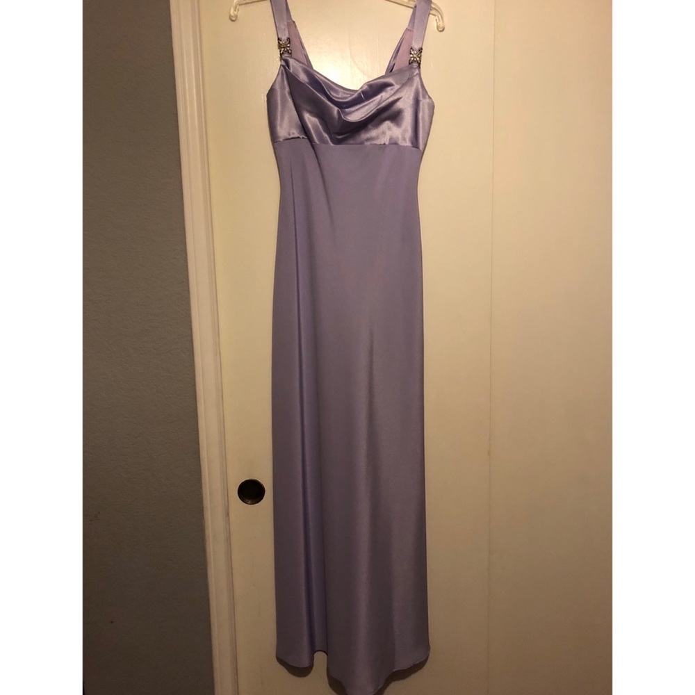 Purple prom dress